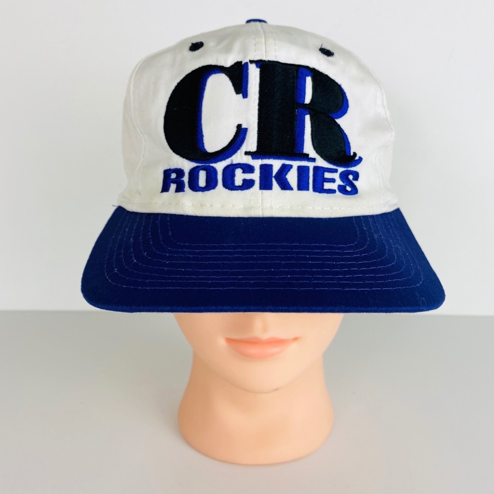 Vintage Colorado Rockies Hat Adjustable Snapback